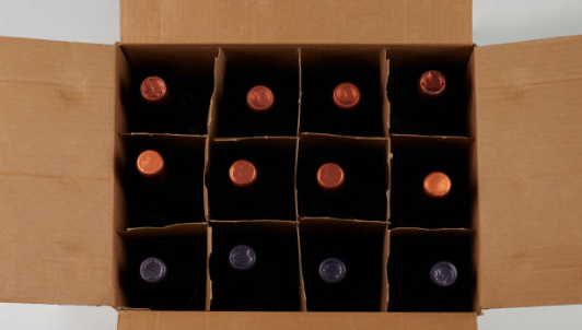 box of bottles